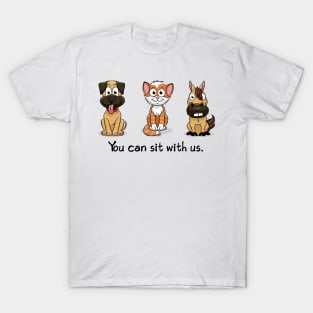 'You Can Sit With Us' Radical Kindness Anti Bullying Shirt T-Shirt